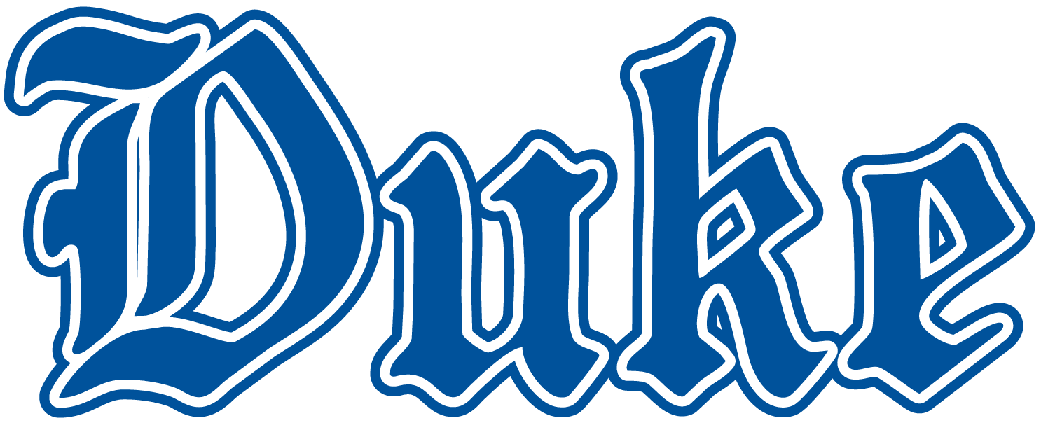 Duke Blue Devils 1978-Pres Wordmark Logo v4 diy DTF decal sticker